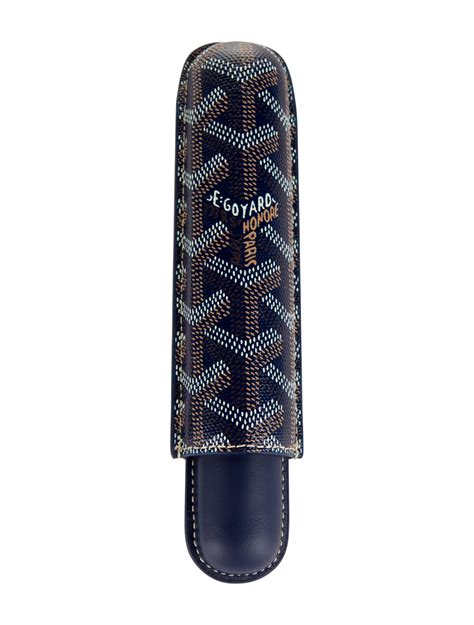 goyard cigar case|churchill single cigar case.